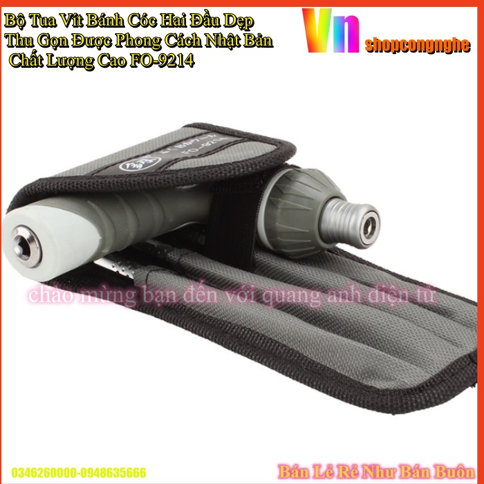 Tua Vít Hai Chiều Đa Năng Nhập Khẩu Nhật Bản Chất Lượng Cao FO-9214