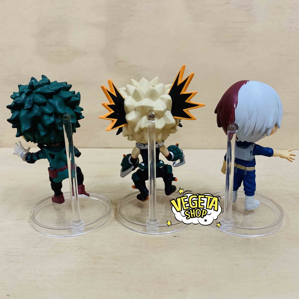 Mô hình Học Viện Siêu Anh Hùng - My Hero Academia - Midoriya Todoroki Shoto Bakugo Katsuki Ida Tenya Asui Tsuyu Cao 7cm