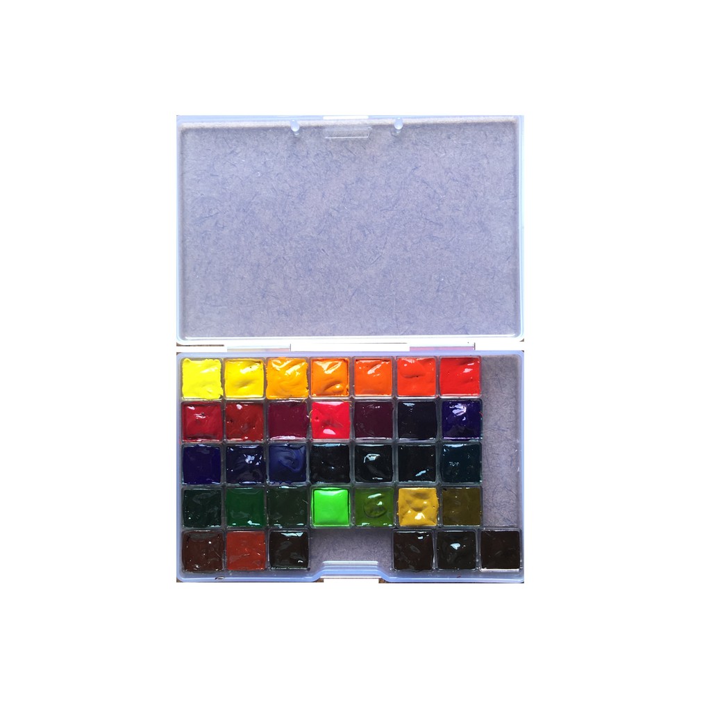 Set pocket màu nước Mijello 34 màu 0.4-0.5ml