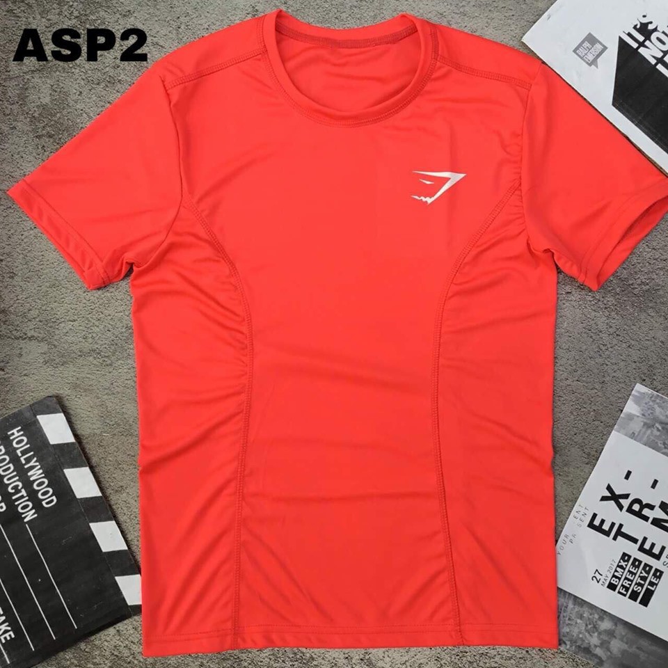 Áo thể thao nam Gym Shark phối sườn