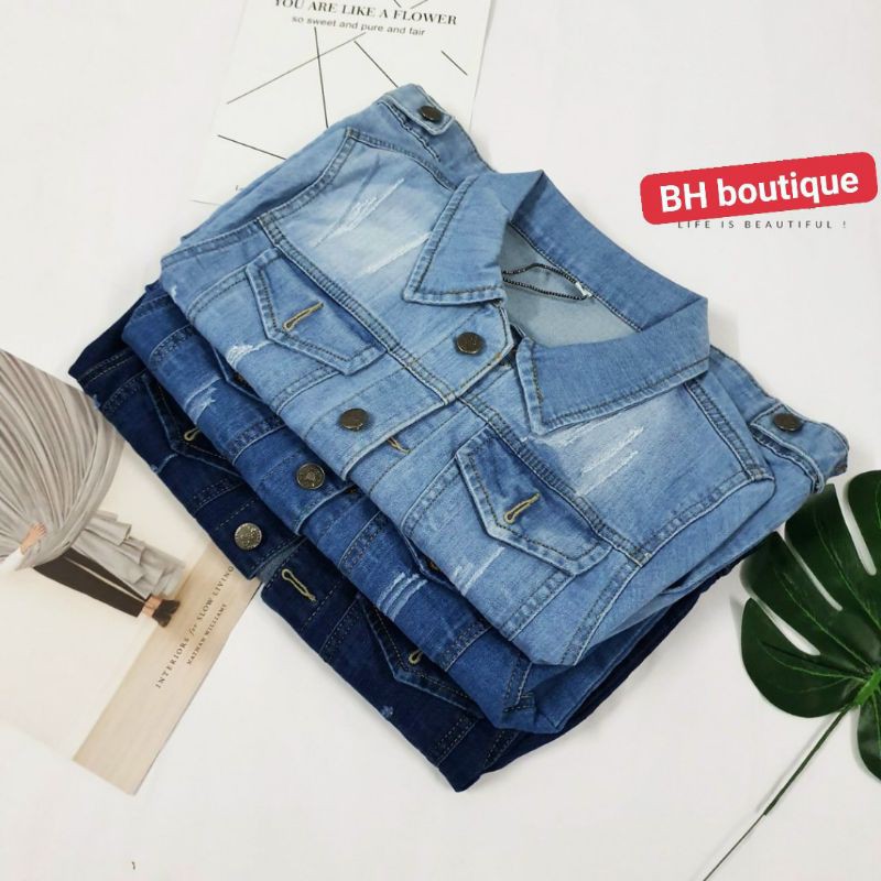 Áo khoác jean nữ AKJ3 | BigBuy360 - bigbuy360.vn