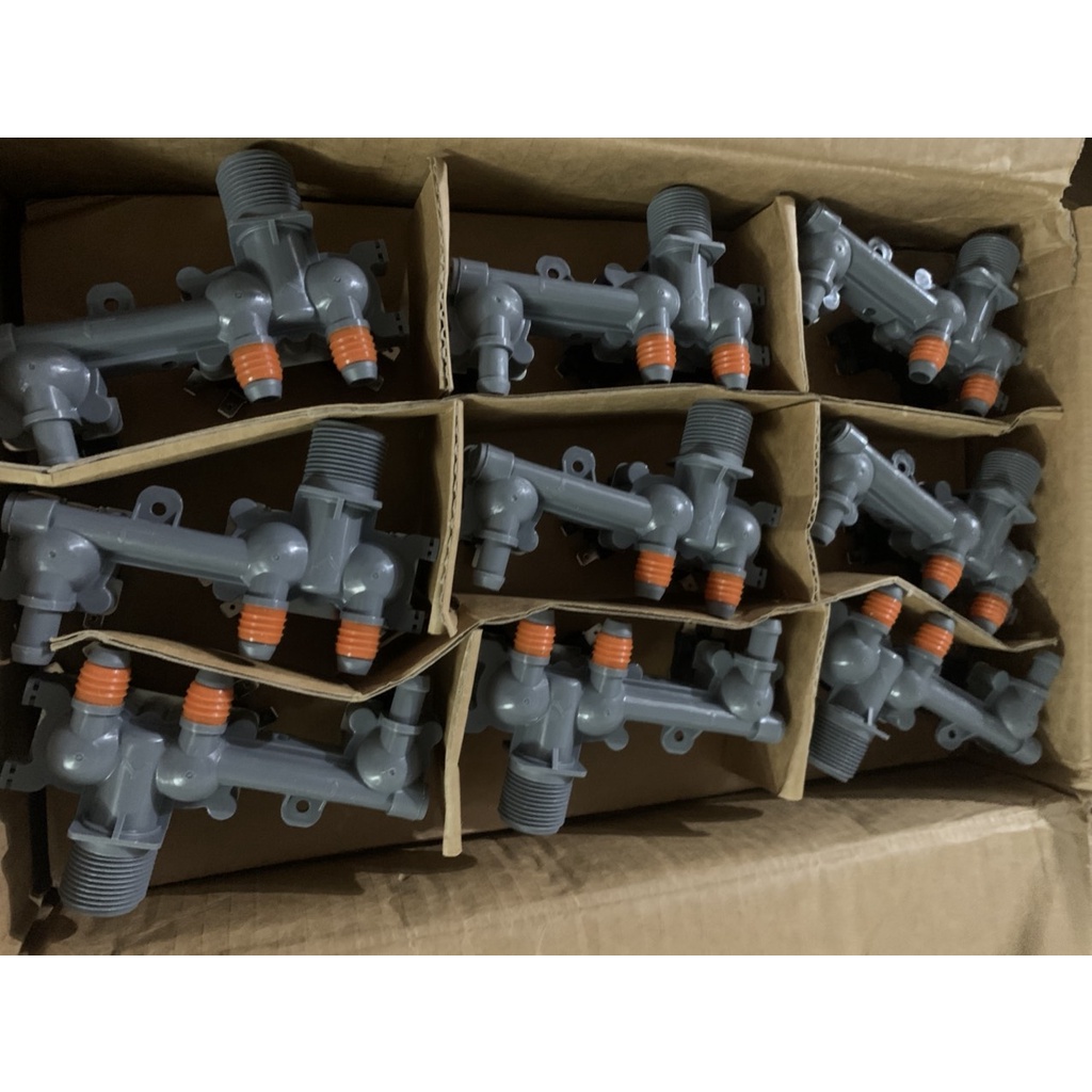 Van cấp nước đôi 3 12V cho máy giặt LG