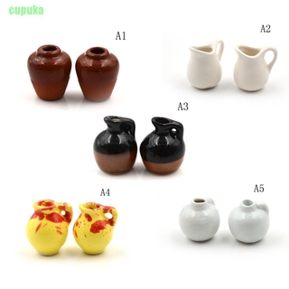 Bình Hoa Sứ Mini Tỉ Lệ 1: 12 Dùng Trang Trí Nhà Búp Bê