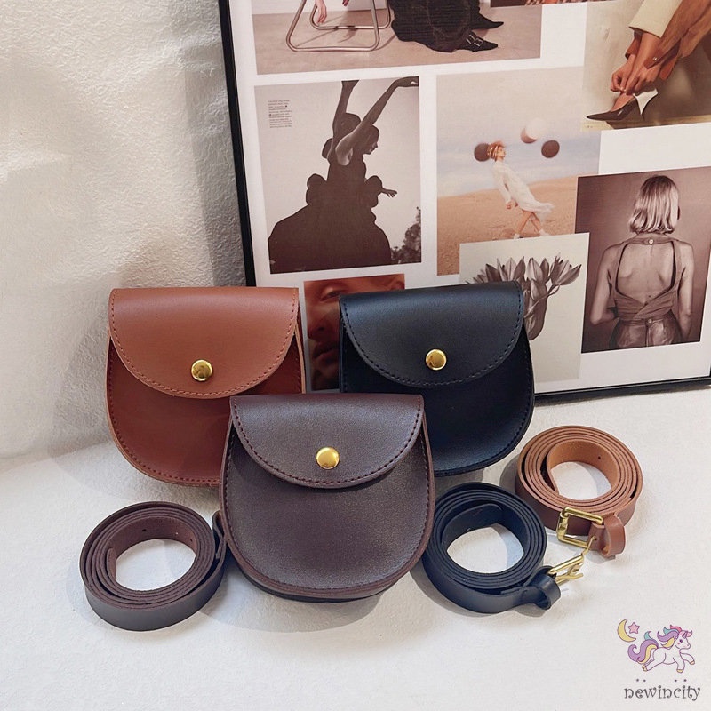 Balo Da PU MàU Trơn ThờI Trang Cho Bé