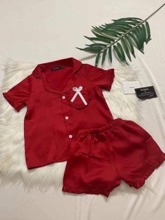 Sét bộ satin lụa cho bé