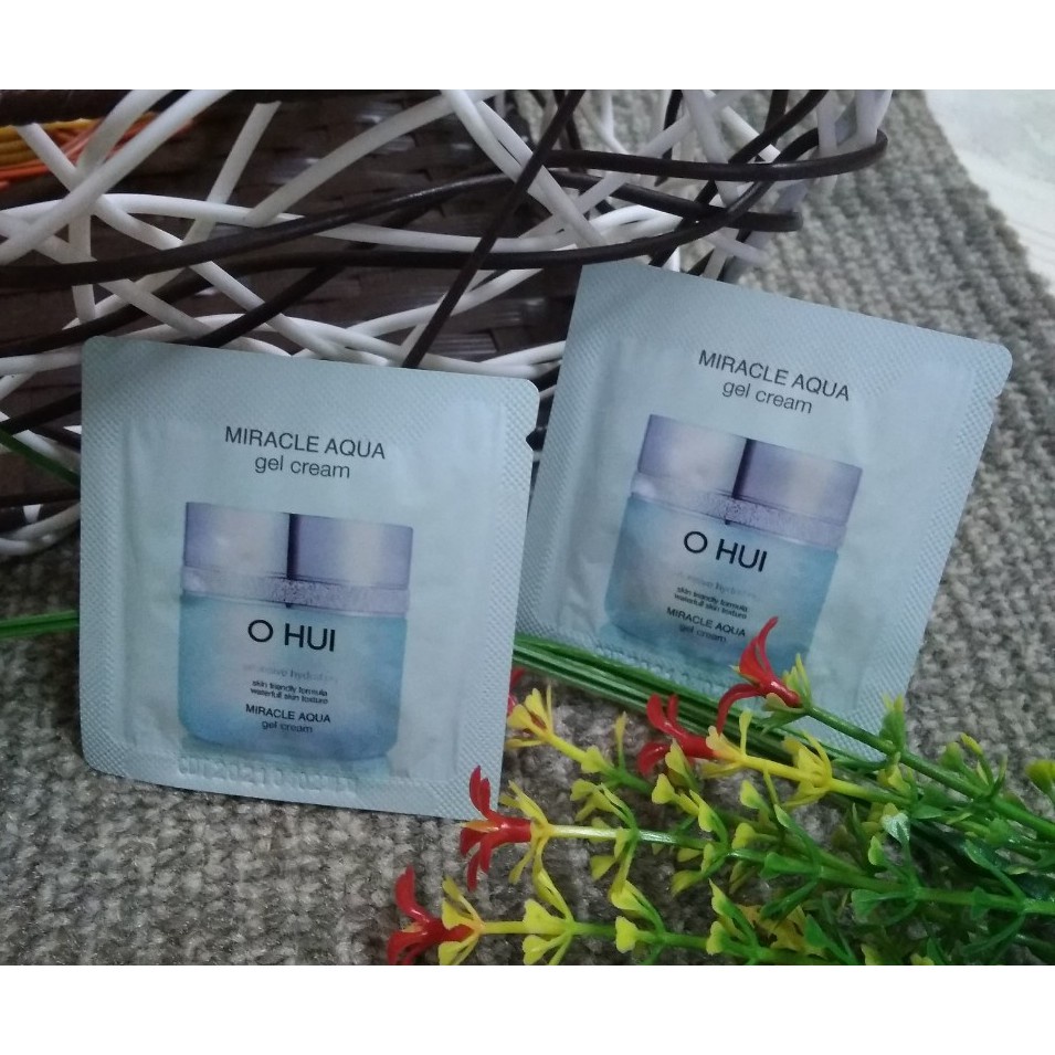 Sample kem dưỡng Ohui Miracle Aqua Gel Cream cho da dầu