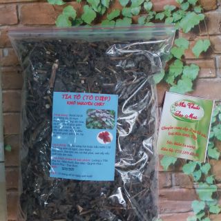 100gr tía tô khô trắng da, giải cảm.