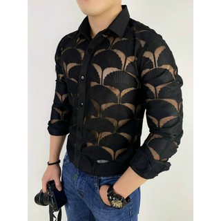 áo sơ mi nam lưới