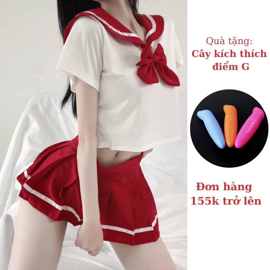 Cosplay đồng phục học sinh hệ thủy thủ kèm vớ hàng cao cấp vải đẹp hơn đồng phục thật ở trường - màu đen bí ẩn | BigBuy360 - bigbuy360.vn