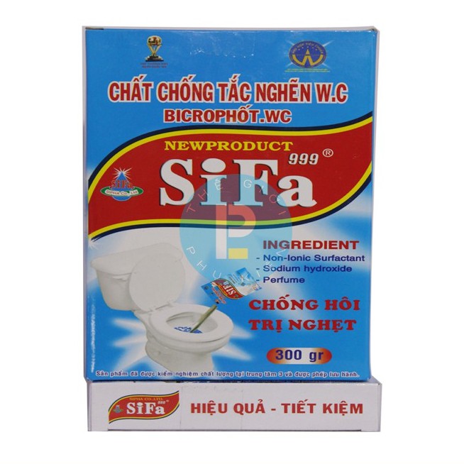 Bột thông cầu Sifa gói 200gr chống tắc nghẽn