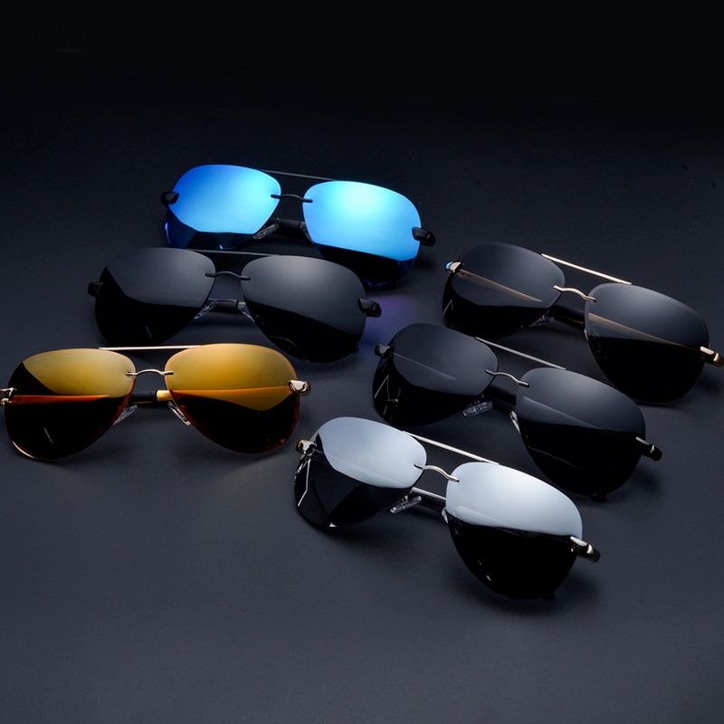 Kính Mát Phân Cực Bảo Vệ Mắt Khỏi Tia Uv Cho Nam