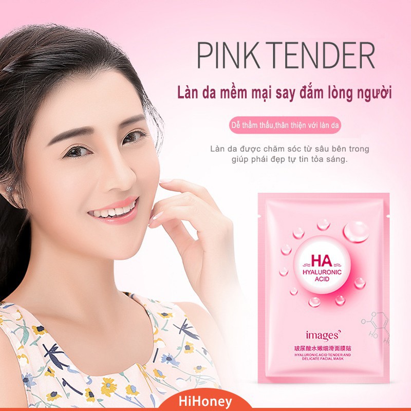 （Có sẵn)Mặt nạ HA Images HYALURONIC ACID FACIAL MASK