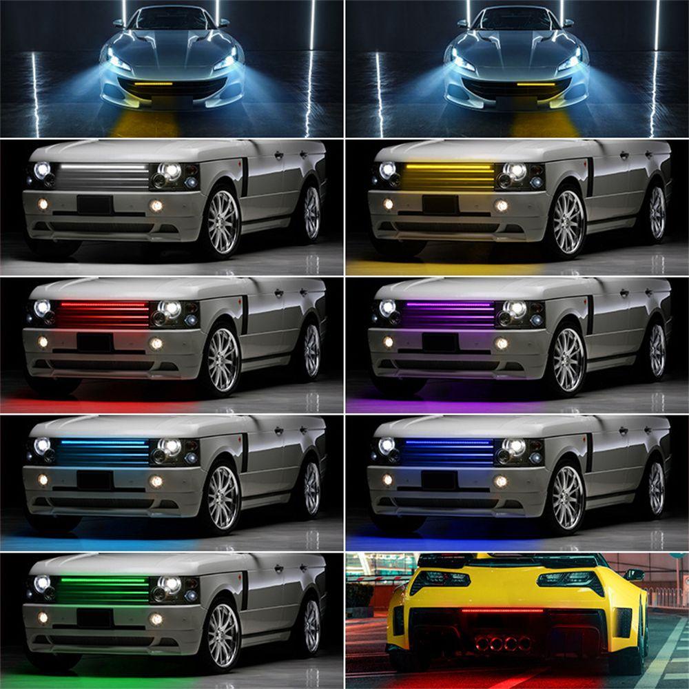 Đèn LED Dây Nhiều Màu Sắc Kèm Điều Khiển Từ Xa 12-24V KENT1 Dành Cho Ô Tô Xe Tải