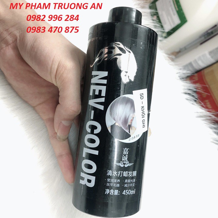 Thuốc Nhuộm Phủ Bóng Màu Khói Ghi