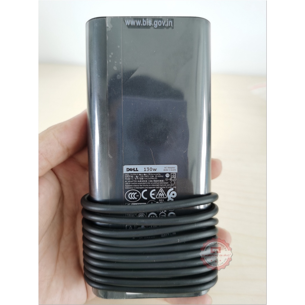 Bộ Sạc Laptop Dell 45W/65W/90W/130W/180W/240W Chân Sạc Kim To/Nhỏ/TypeC/USB Nhập Khẩu BH 12 Tháng