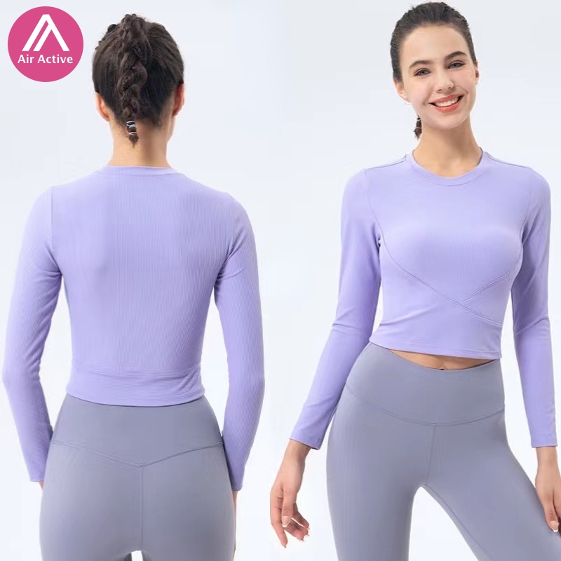 Áo Tập Yoga Dài Tay Dáng Ôm Co Giãn YY DS151