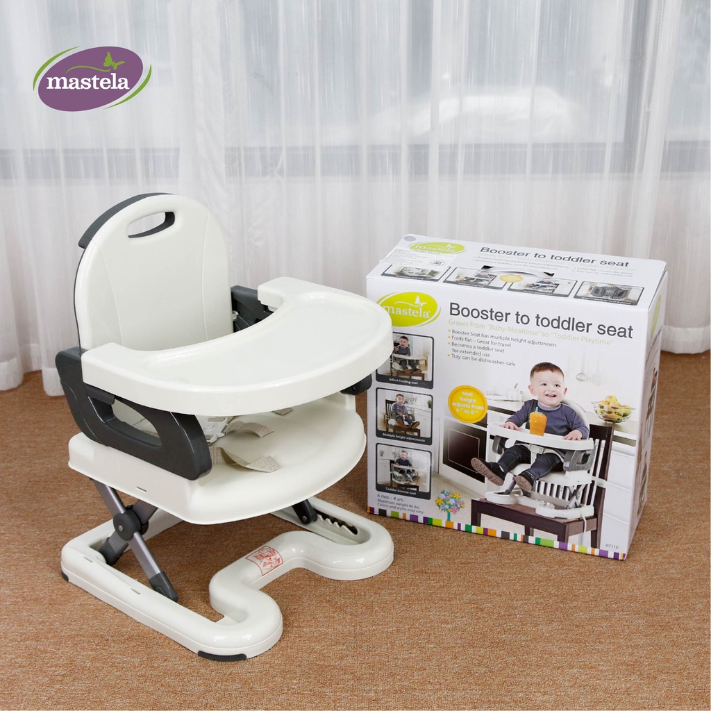 Ghế ngồi ăn dặm cho bé nâng hạ độ cao Mastela 07110 / 07112 hàng chính hãng 4babies