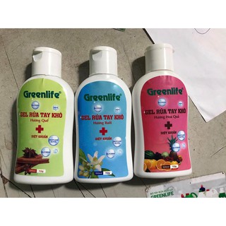 Gel rửa tay khô Greenlife 100ml