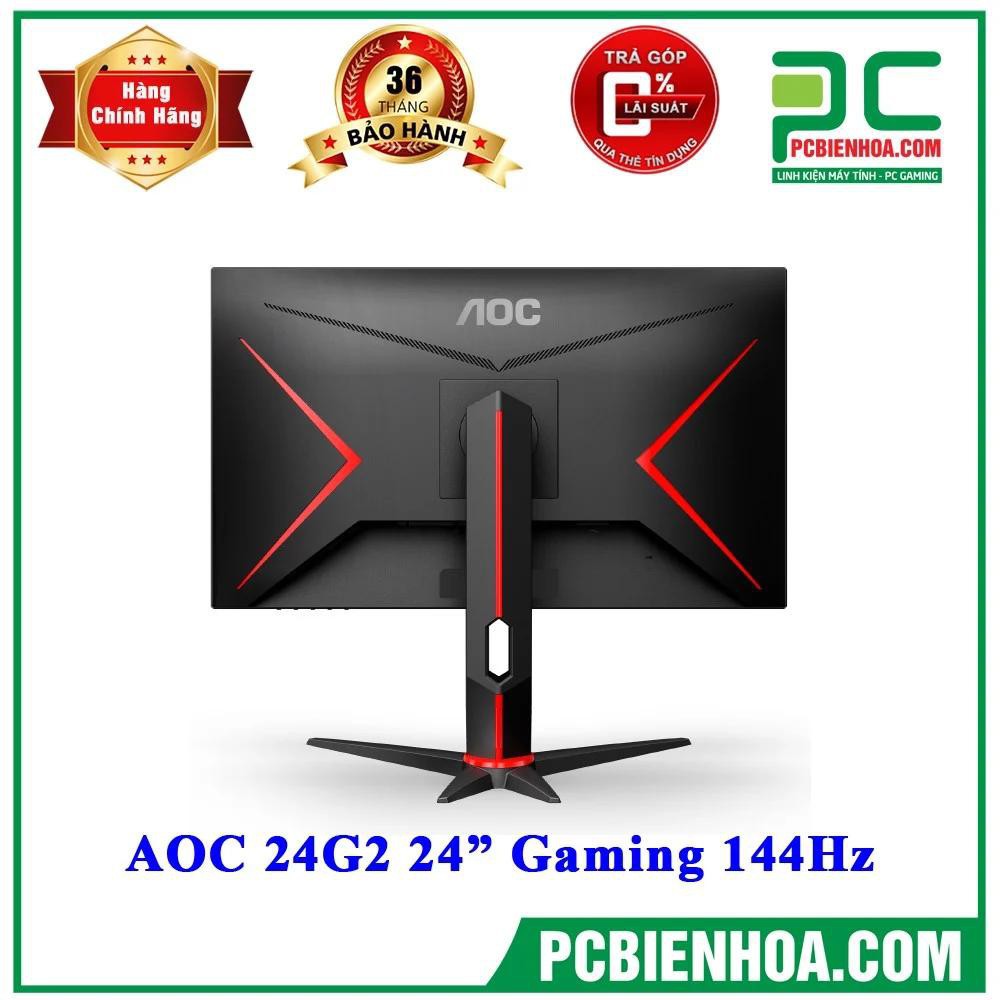 Màn Hình Gaming AOC 24G2 – 144hz, 1ms, IPS, AMD FreeSync TẶNG BÀN DI CHUỘT GAMING
