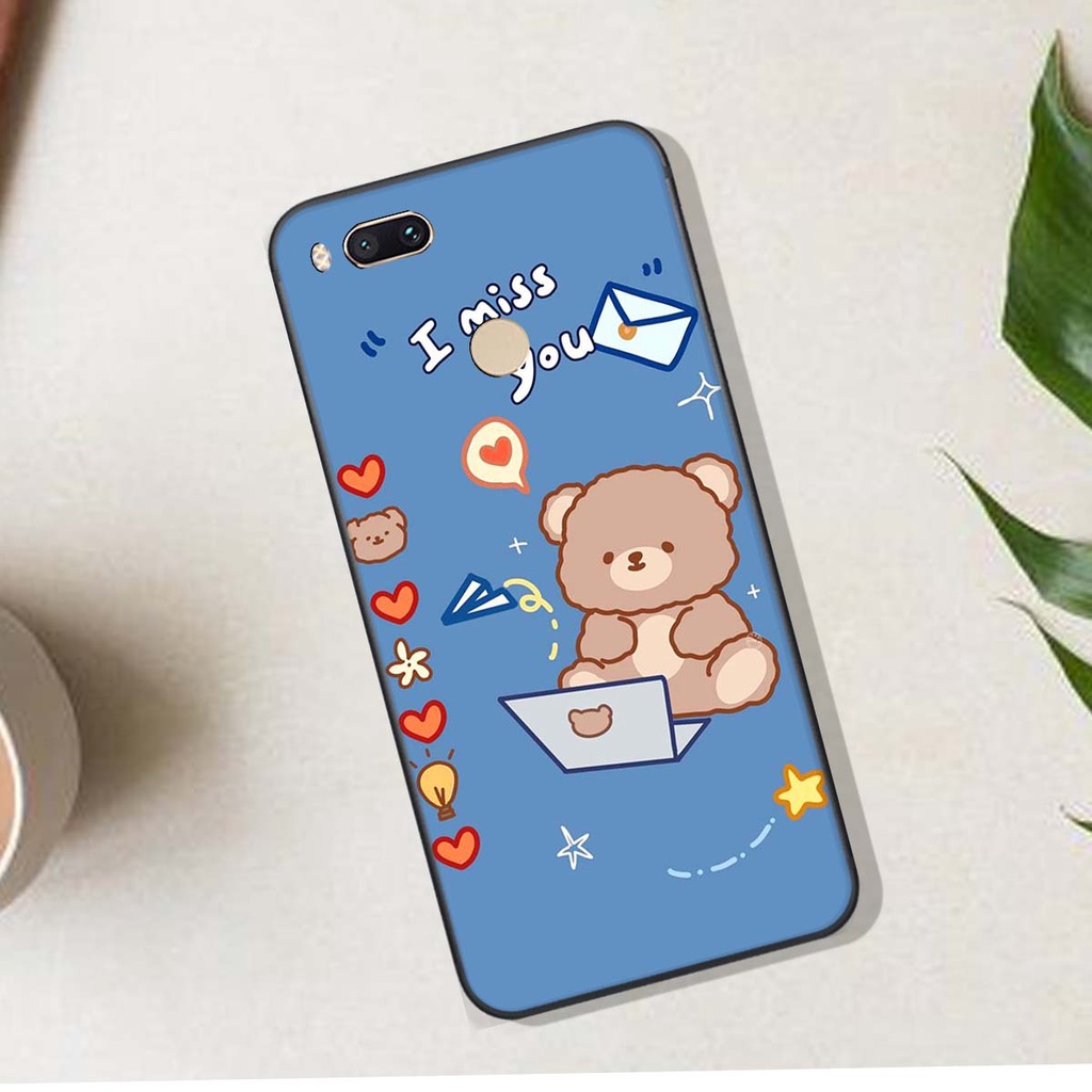 Ốp lưng Xiaomi REDMI 5X / MI A1 in hình Gấu xinh xắn, Bò sữa đáng yêu,  ĐẸP -  RẺ - XINH - ĐỘC ĐÁO