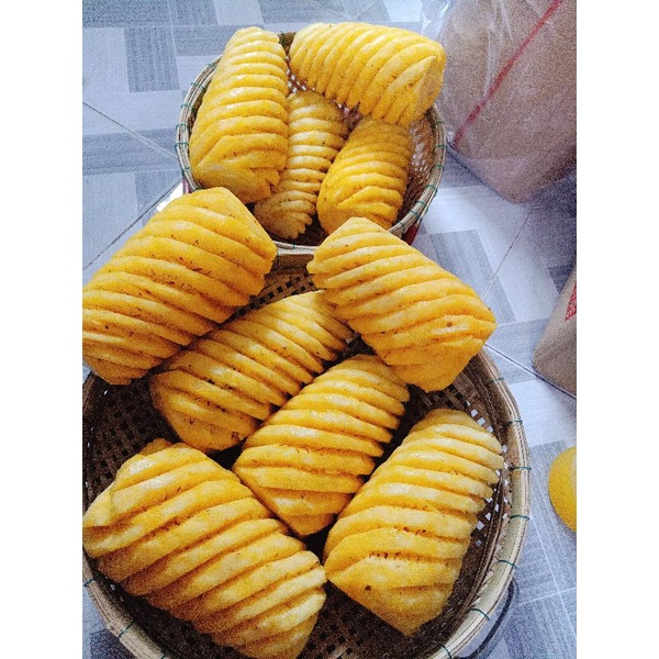 500gr bánh dứa trà xanh thơm ngon ăn là ghiền