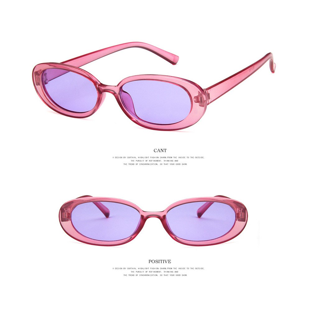 『BSUNS』 Retro Oval Sunglasses UV400 Fashion Shades Sunglasses for Women Sun Glasses Small Frame Polarized Vintage Eyewear