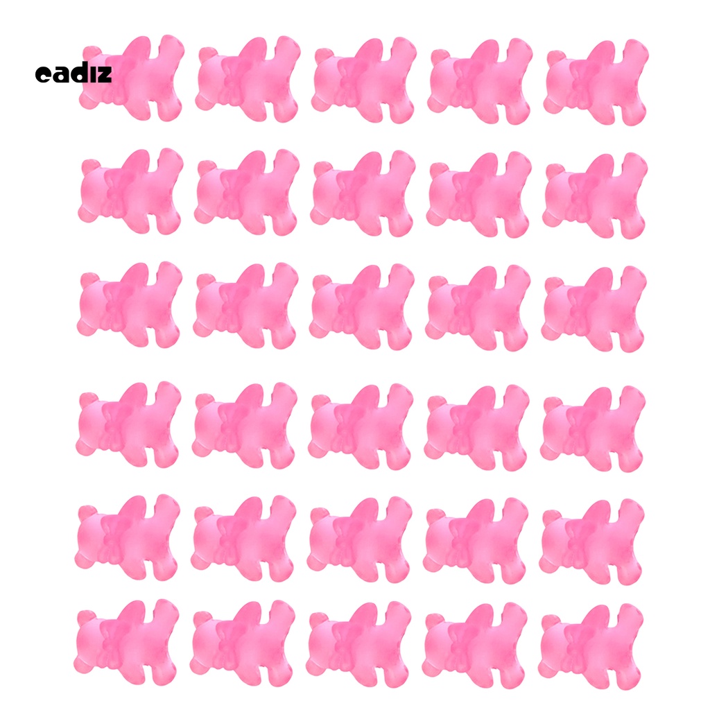 [Hàng mới về] Phụ kiện hình gấu dùng trang trí móng tay nghệ thuật cho nữ