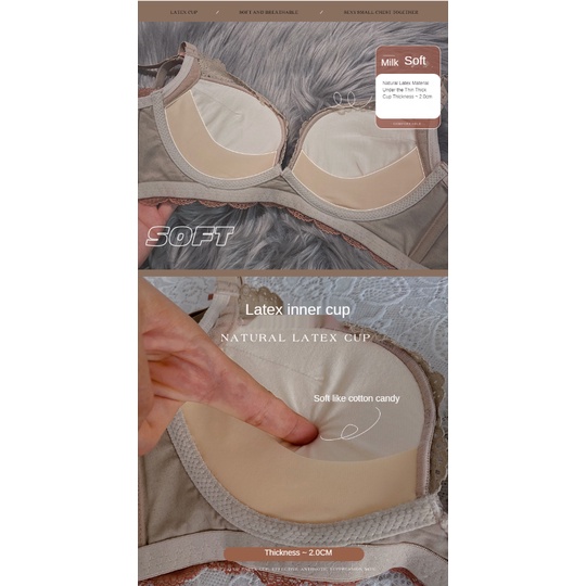 Bộ Đồ Lót / Áo Ngực Không Gọng Thiết Kế Quyến Rũ Thời Trang | BigBuy360 - bigbuy360.vn