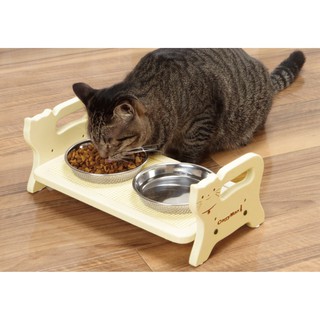 Bàn ăn gỗ CattyMan dành cho mèo cưng