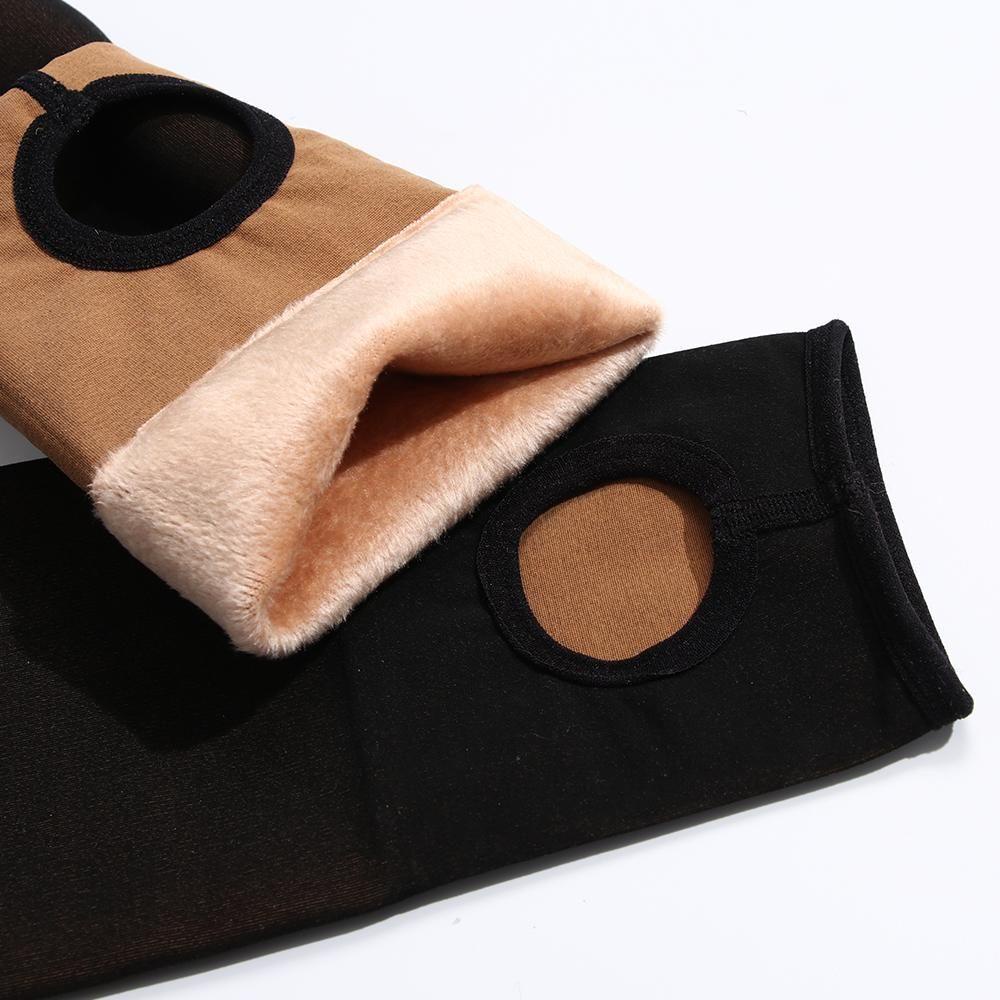 Quần Tất Nhung Trong Suốt Co Giãn Giữ Ấm Kiểu Quyến Rũ