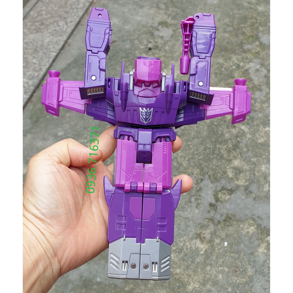 Robot biến hình Transformers Hasbro - Cyber Battalion SHOCKWAVE màu tím