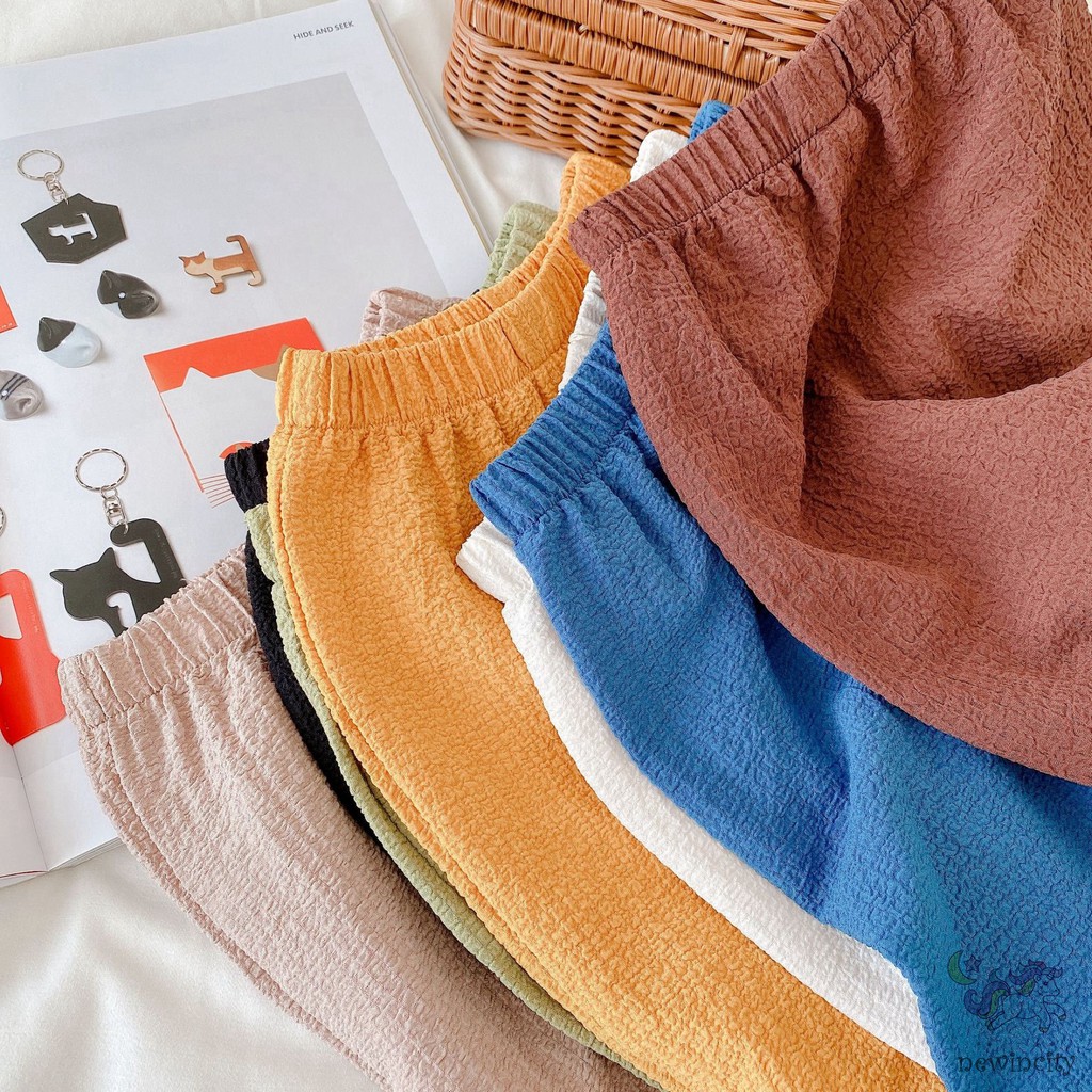 Quần Dài Chống Muỗi Màu Sắc Kẹo Ngọt Phong Cách Hàn Quốc Thoải Mái Cho Bé