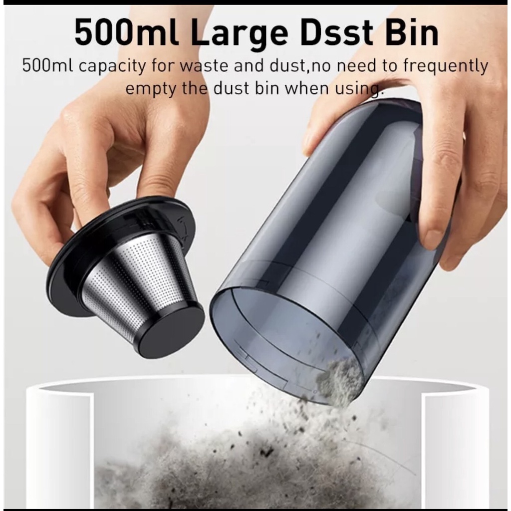 Máy Hút Bụi Cầm Tay Không Dây Baseus A7 Cordless Car Vacuum Cleaner 6000Pa