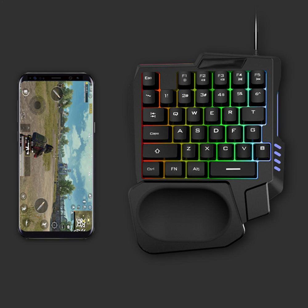 Bàn Phím Cơ Gaming TAYLOR1 35 Phím Có Dây Phát Quang Độc Đáo