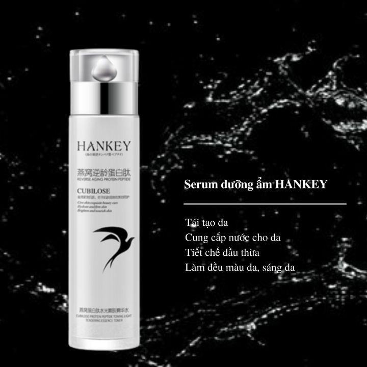 Bộ 2 serum + kem dưỡng ẩm da HANKEY, serum dưỡng ẩm, serum trắng da, serum tái tạo da