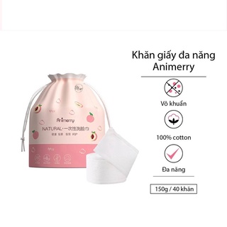 Khăn lau mặt khô Animerry
