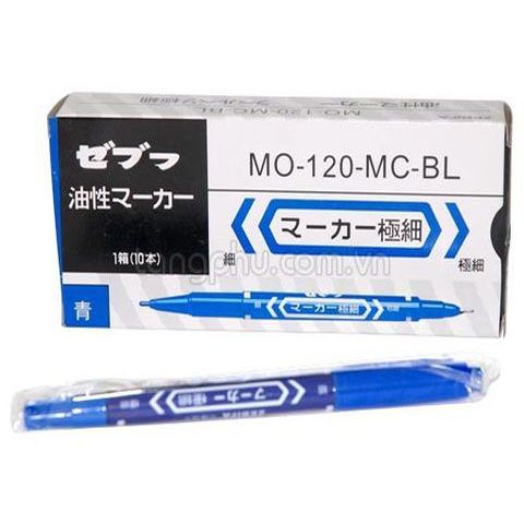Bút lông dầu hai đầu,bút dạ kính MO 120