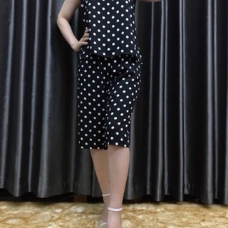 Bộ lanh lụa cổ tim