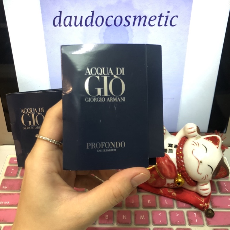 Nước hoa Giorgio Armani Acqua Di Giò Profondo EDP 1.2ml