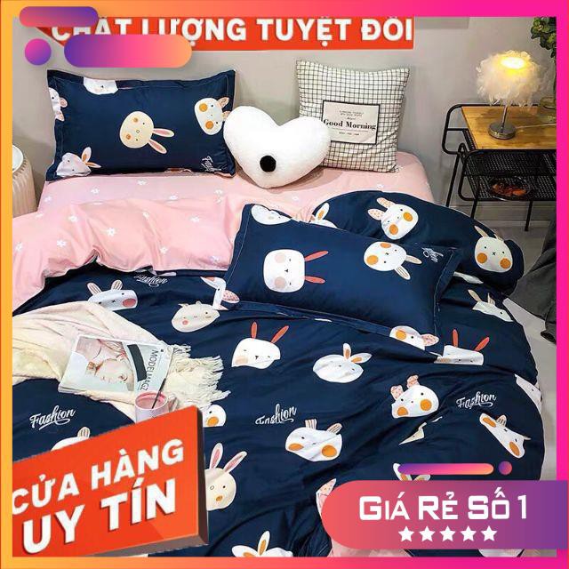 chăn ga gối cotton  poly nhập khẩu free size