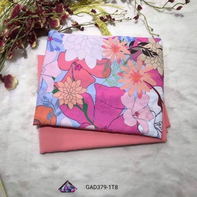 Vải áo dài 3d