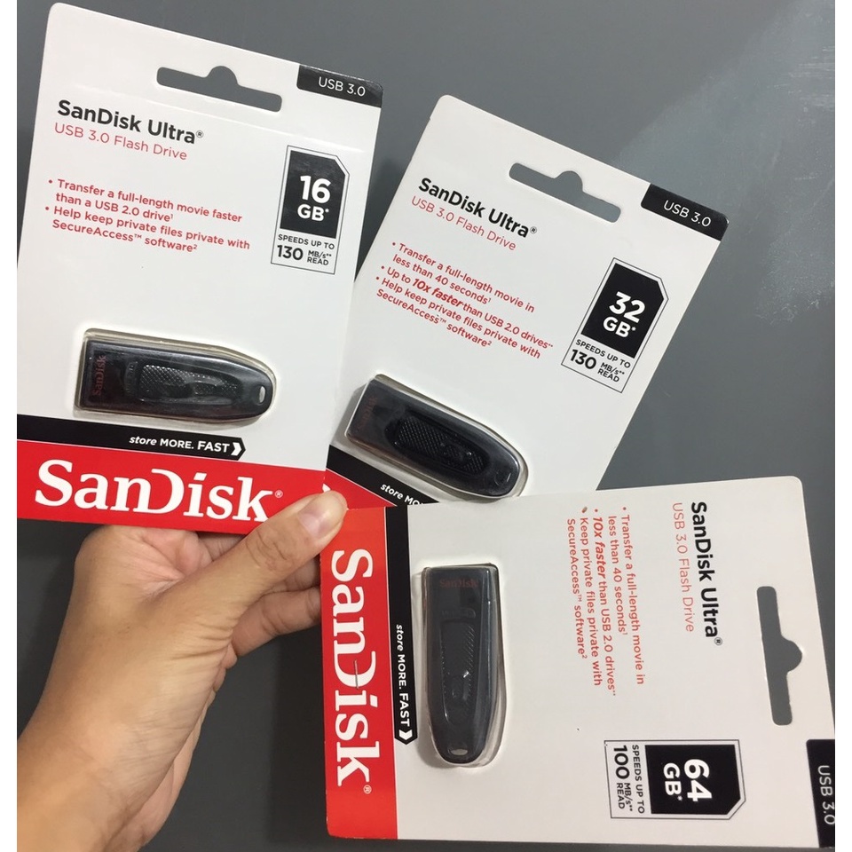 Usb thương hiệu SanDisk Model CZ48 dung lượng 16GB/ 32GB/ 64GB