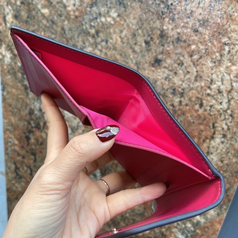 ‼️Rẻ nhất Shopee‼️Ví Coach mini gập nắp bầu