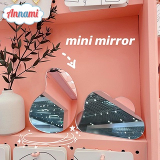 Gương treo tường kiểu dáng mini đáng yêu trang trí phòng