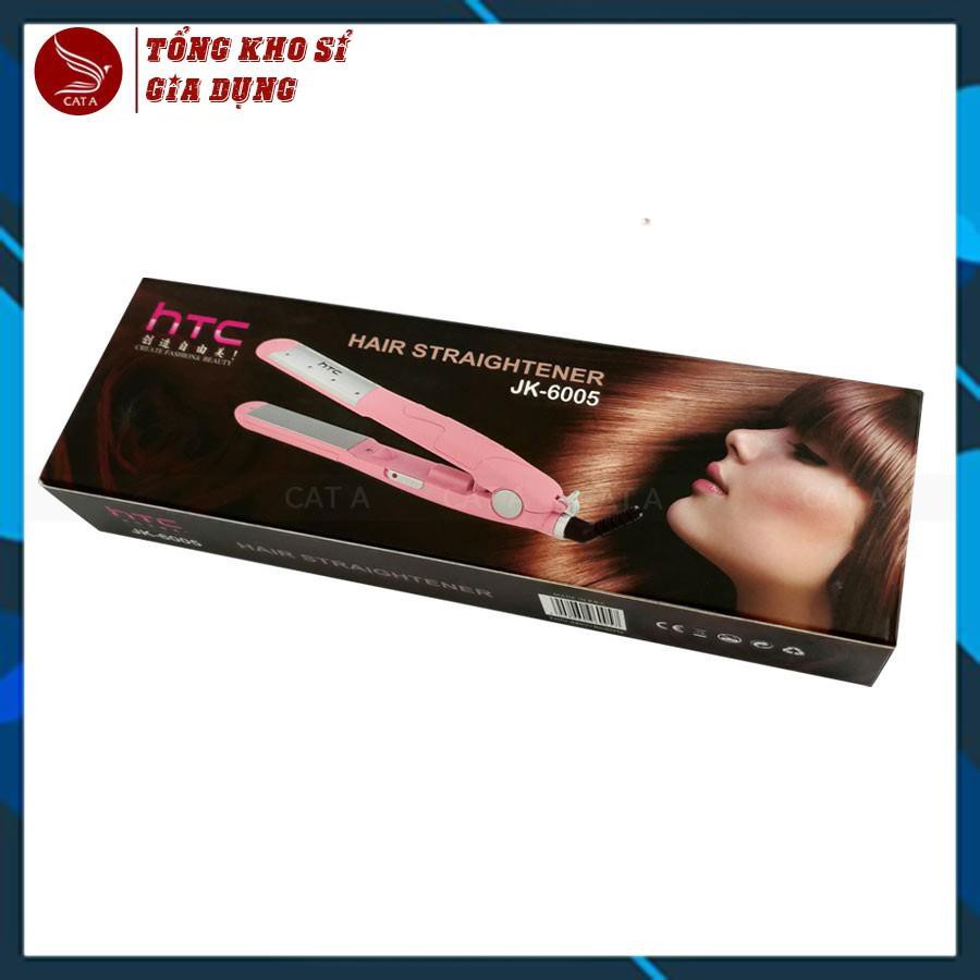 {Rẻ mỗi ngày} Máy ép tóc JK6005 HTC - Mức nhiệt tối ưu hóa không gây gãy rụng tóc, giữ nếp tóc cực lâu