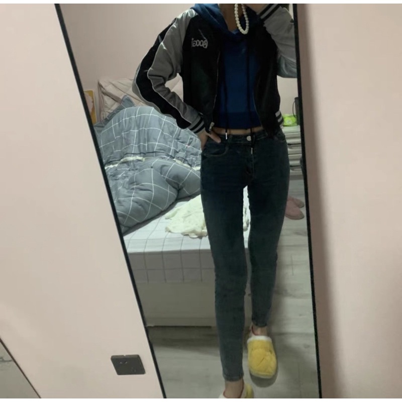 Áo Hoodie croptop Ju seok Kyung Penthouse kèm ảnh thật