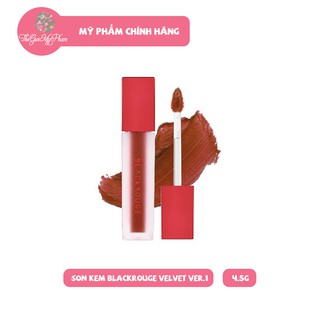 #Ver1 Son Kem Black Rouge Air Fit Velvet Tint Nắp Đỏ