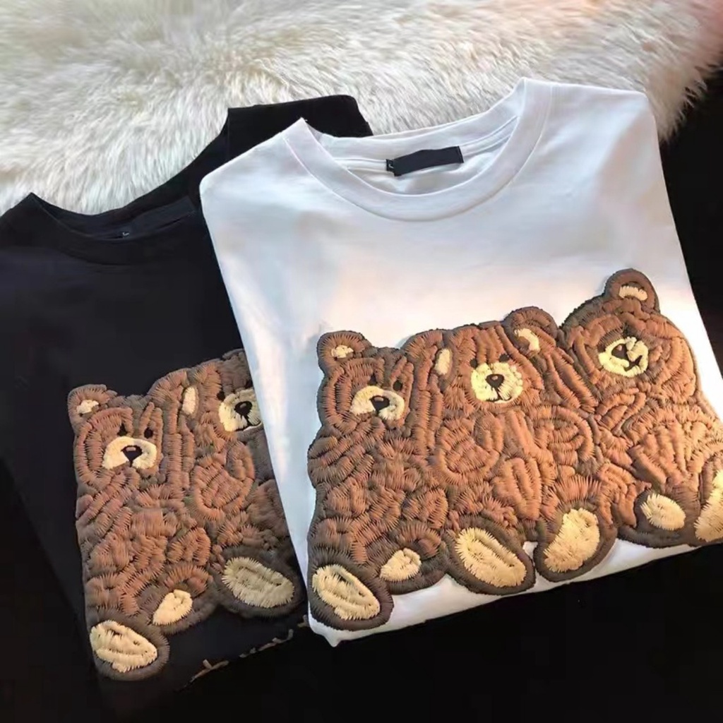 Áo thun nam nữ, áo from rộng nữ, Áo thun from rộng, họa tiết nổi TT2 | BigBuy360 - bigbuy360.vn