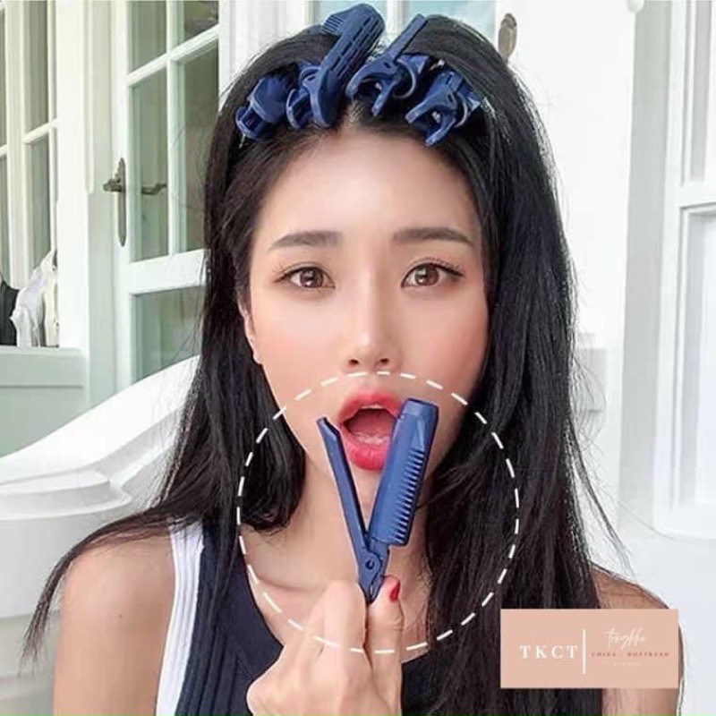kẹp uốn phồng chân tóc
