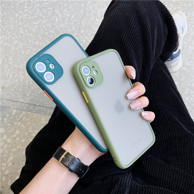 Ốp điện thoại mềm màu nhám cho iPhone 11 Pro MAX 6 7 8 Plus XR XS MAX | BigBuy360 - bigbuy360.vn